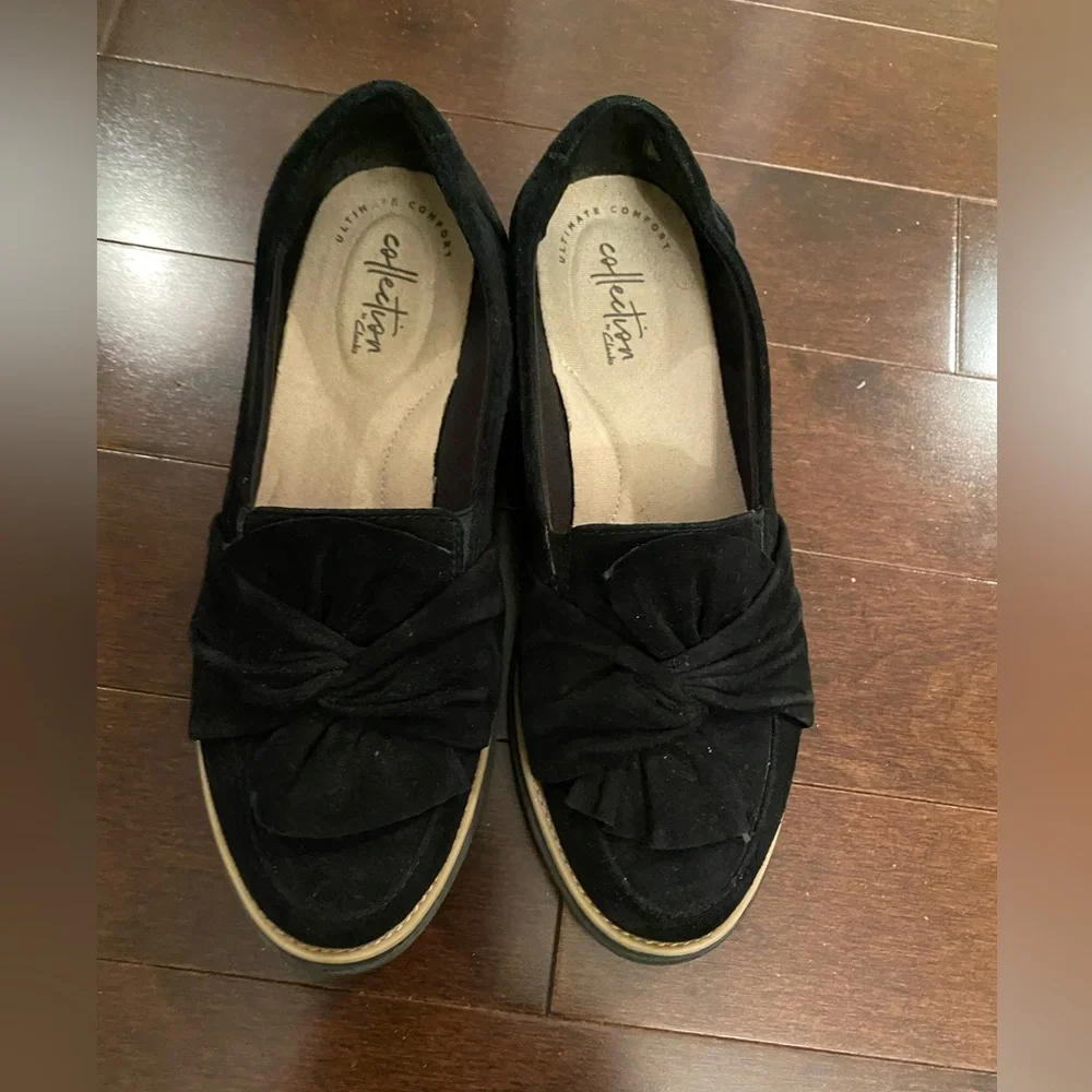 Clarks Womens Sharon Dasher Loafer sz 7 retail 115$ - Picture 4 of 10
